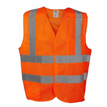 CORDOVA Breakaway Safety Vest, Type R, Class 2, Mesh - Orange, Small VB230PS